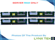 Lot of 4 Nanya 4GB 2Rx4 PC3 8500R ECC RDIMM DDR3 1066MHz SDRAM NT4GC72B4NA1NL-BE picture
