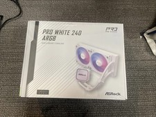 ASRock PRO White 240 ARGB AIO Liquid CPU Cooler picture