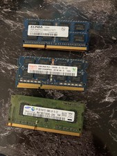 Samsung-HYNIX-ELPIDA PC3-10600 6x2 GB 12GBSO-DIMM 1333 MHz DDR3 SDRAM Memory LOT picture