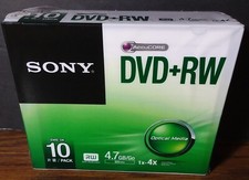 Sony Accucore DVD+RW 10 Pack - 4.7GB picture