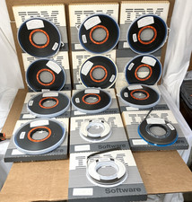 Vintage IBM 9370 VM/IS Multi-System Magnetic Software Tape Reel Lot picture