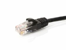 7' foot Cat5e 4Pair UTP Black Ethernet Patch Cable. Set of 10. Unopened- NEW picture