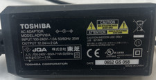 Genuine Toshiba ADPV16A AC Power Adapter 12V 2A 35W OEM Replacement Charger picture