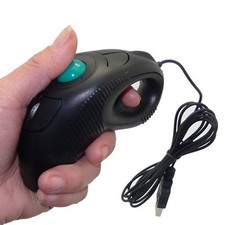 Wired Mouse Handheld Trackball Mice For PC Laptop Right or Left Handed picture