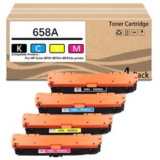 4 Pack 658A W2000A W2001A W2002A W2003A Toner Cartridge for HP Color M751 M751n picture