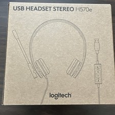 Logitech H570e USB Stereo Headset - Black (981-000574) picture