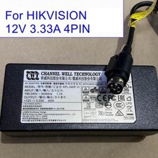KPL-040F-VI 4-Pin Power Adapter 40W 12V 3.33A for 7808HGH/7816HGH/7216HQHI-K1 picture