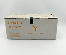 Kyocera TK-5242Y Yellow Toner Genuine OEM ECOSYS P5026cdn P5026cdw M5526cdw US picture