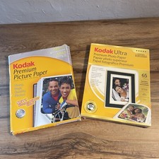Kodak High Gloss Premium Photo Picture Paper 1 Box Open The Other Sealed picture
