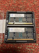 2x Nanya 1GB 2Rx8 PC2-5300S DDR2 Memory Ram NT1GT64U8HB0BN-3C 2 Gb Total picture