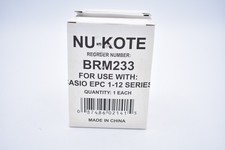 Package of Three Nu Kote BRM233 compatible BR80C,  Porelon 11210 POR11210 Asio picture