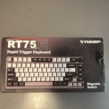 YUNZII RT75 Rapid Trigger Keyboard Wired Magnetic Switch Gray QWERTY English picture