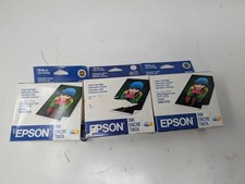 SET OF 3 GENUINE EPSON T018 Color Genuine ink Cartridges For Stylus Color  (87) picture