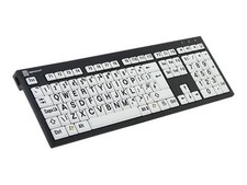 Logic Keyboard XL Print Black Keyboard QWERTZ Keyboard QWERTZ LKB-LPBW-BJPU-DE picture