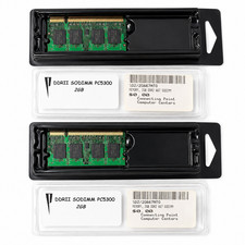 Hynix 1GB Kit 2x512MB DDR2-667 PC2-5300S SODIMM HYMP564S64CP6-Y5 picture