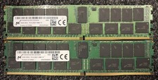 Lot of 2 | Micron 16GB PC4-2400T RDIMM Server Memory MTA36ASF2G72PZ-2G3A3IK picture