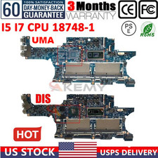 18748-1 LAPTOP MOTHERBOARD FOR HP ENVY X360 15-DR 15T-DR100 I5 I7 CPU TESTED OK picture