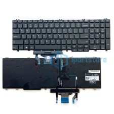 New For Dell Precision 3540 3541 3550 3551 Pointer US Keyboard W/ Backlit 0MMH7V picture