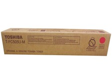 Toshiba T-FC505U-M Magenta Toner Cartridge Genuine OEM Original picture