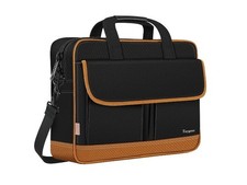 Taygeer Laptop Briefcase, 15.6 Inch Messenger Shoulder Bag, Black... picture
