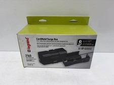 Legrand Cordmate Surge Box 8-Outlet 2160 Joules 3-in-1 Power Strip CCBP8R-BK picture