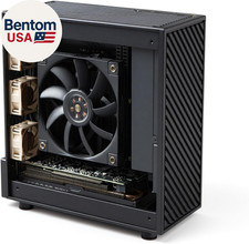 DIY Mini CNC Aluminum PC Case – Compact ITX Workstation Chassis for Low Profile picture