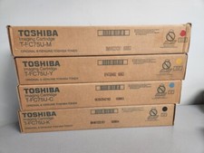 Toshiba T-FC75 Toner Set CMYK, TFC75UK, TFC75UC, TFC75UM, TFC75UY E STUDIO 5560C picture