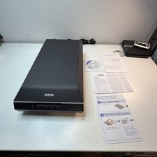 Epson Perfection V600 Photo w/ power adapter/data Cable + Documatt. Tested picture