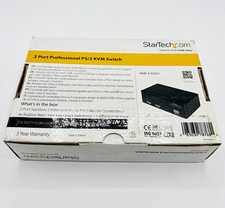 StarTech SV231 2-Port Professional PS/2 VGA KVM Switch Open Box picture