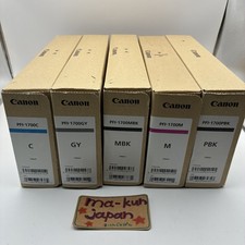 Canon PFI-1700 Ink Set of 5 - New Expired 2021-2023 - Great for Gifts/mj45 picture