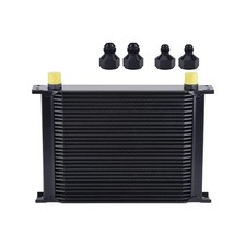 EVIL ENERGY 30 Row Oil Cooler, 10AN Stacked Plate Transmission Engine Cooler ... picture