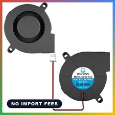 5015 Blower Fan 24V, 3D Printer 24 Volt Fans Blower Turbine Turbo Dual Ball Bear picture