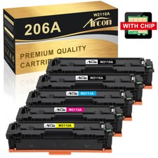 206A 206X Toner Set For HP Color Laserjet Pro MFP M283fdw M283cdw M255dw Lot picture