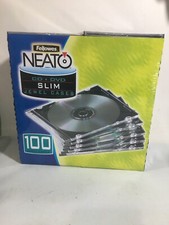 Fellowes Neato CD DVD Slim Jewel Cases 100  picture
