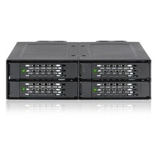 Icy Dock MB699VPB ToughArmor 4-Bay NVMe U.2 SSD Enclosure Black picture