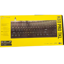 Corsair K60 PRO TKL RGB Mechanical Gaming Keyboard OPX Switches Black picture