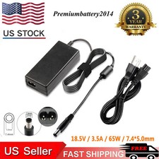 AC Power Charger +Cord for Compaq Presario CQ57-229WM CQ60-216DX Laptop + Cord picture