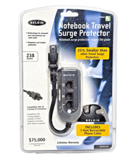 BELKIN Notebook Travel Surge Protector Small Sleek picture