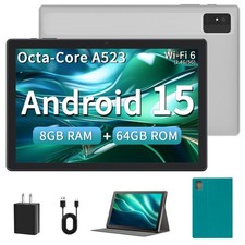 Android 15 Tablet for Adults, 10 inch Tablet - Google Tablet Computer with picture