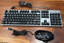Logitech K840 Mechanical Corded Keyboard+Logitech G502 Corded Gaming Mouse PcMac picture