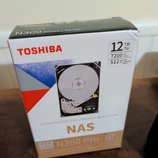 Toshiba N300 Pro 10TB NAS Hard Drive SATA 3 6Gb/s 7200 RPM 512MB Cache  picture