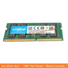 CRUCIAL DDR4 16GB 3200 MHz PC4-25600 Laptop SODIMM Non-ECC 260-Pin Memory RAM picture