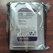 NEW WD Purple 2TB Internal Hard Drive Surveillance WD23PURZ - 15 Jan 2025 picture