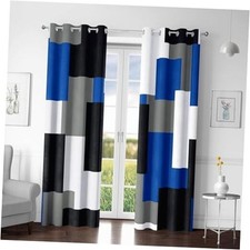 Royal 100% Blackout Curtains for Bedroom 84 inch 52
