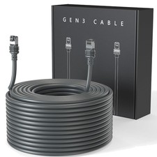 Durable 100FT Starlink Ethernet Cable - Waterproof for Reliable Outdoor Use picture