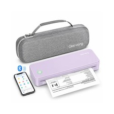 Inkless Portable Bluetooth Printer by Gloryang – Travel Printer with Case picture