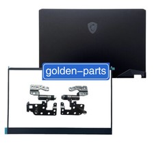 LCD Back Cover/Bezel/Hinges for MSI Vector GP76 GP77 GE76 MS-17K3 MS-17K4 Black picture