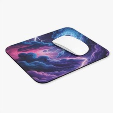 Space Mouse Pad, Galaxy Desk Mousepad, Celestial Office Decor, Universe picture