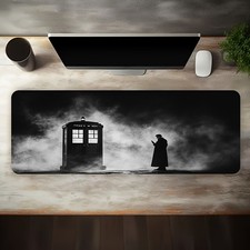 1pc Large Phone Booth Gaming Mouse Pad Suitable for PC, Computer Desk Mat with picture