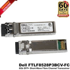 Lot 24 Dell FTLF8528P3BCV-FC SFP+ 8Gb FC MMF 850nm LC Duplex Transceiver K8DXG picture
